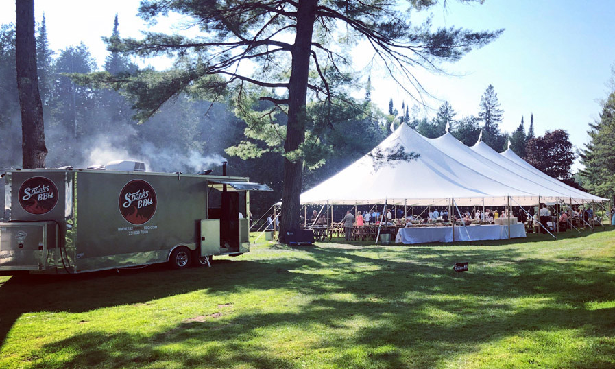 Catering Truck at Tent